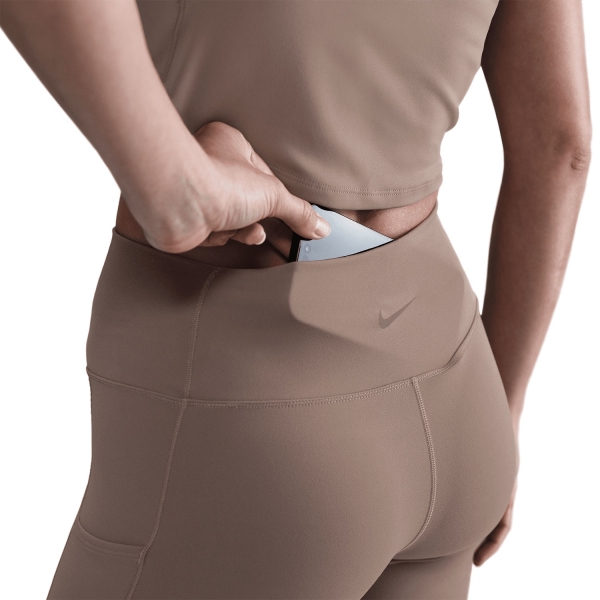 Nike Dri-FIT One 8in Pantaloncini - Mink Brown/Black