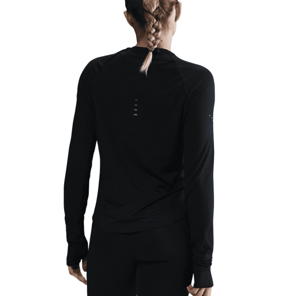 Nike Dri-FIT Swift Maglia - Black/Reflective Silver