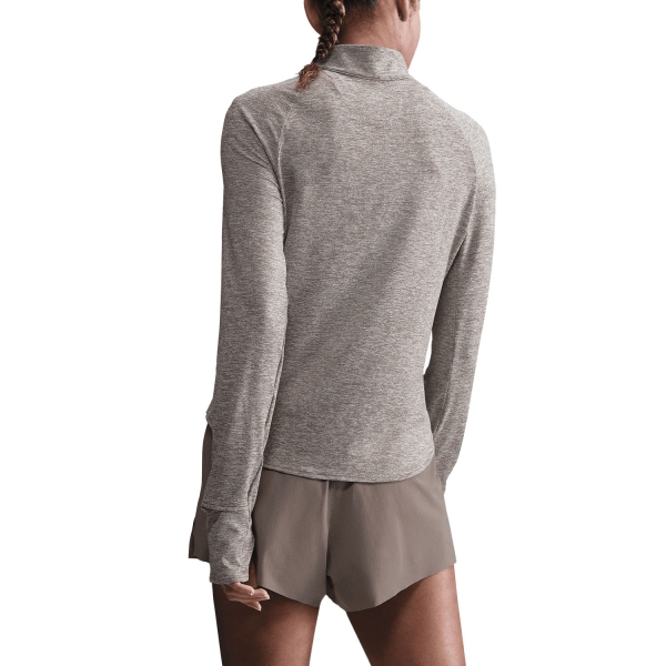 Nike Dri-FIT Swift UV Camisa - Mink Brown/Heather/Reflective Silver