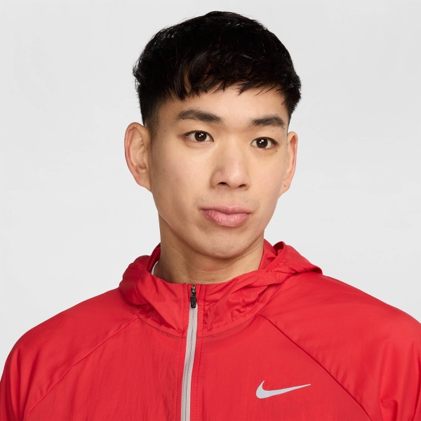 Nike Dri-FIT UV Stride Chaqueta - University Red/Reflective Silver