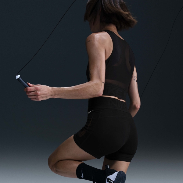 Nike Pro Sculpt 5in Shorts - Black/White