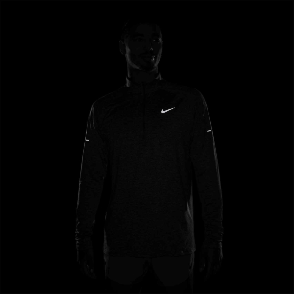 Nike Stride Camisa - Smoke Grey/Heather/Reflective Silver