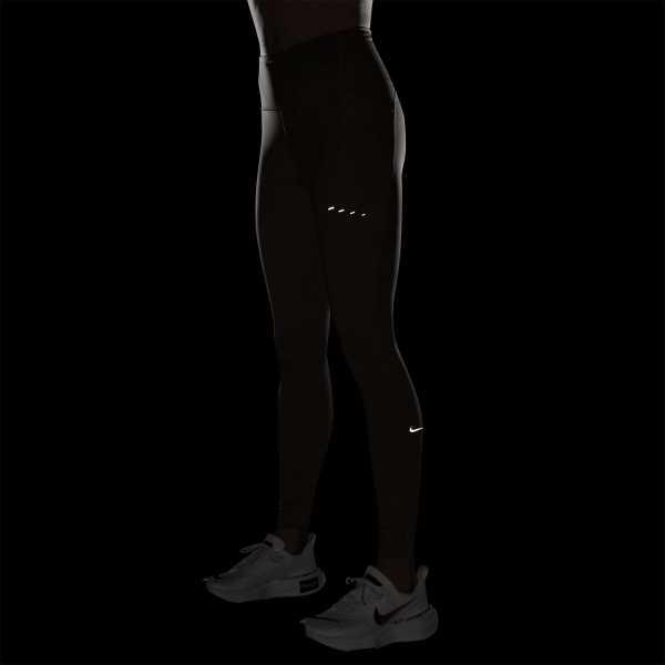 Nike Swift 7/8 Tights - Mink Brown/Reflective Silver