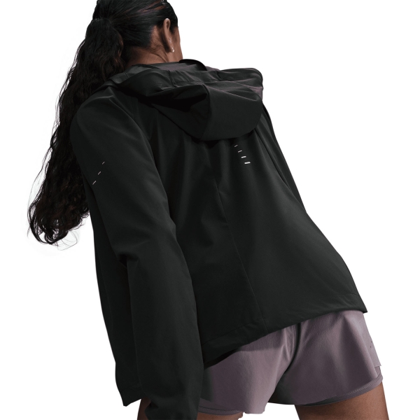 Nike Swift Chaqueta - Black/Reflective Silver