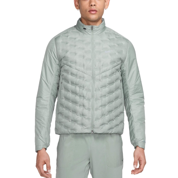 Men's Running Jacket Nike ThermaFIT ADV Repel Jacket  Jade Horizon/Reflective Black FB7556370