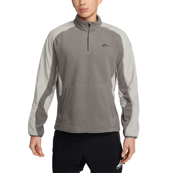 Felpe Trail Running Uomo Nike TR Polartec Felpa  Cave Stone/College Grey/Black FV9962289