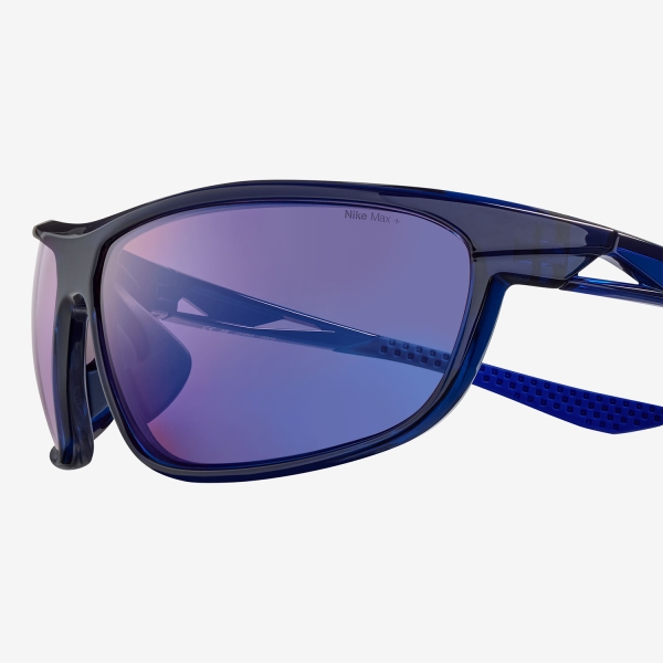 Nike Windtrack RT Occhiali - Midnight Navy/Road Blue Mirror