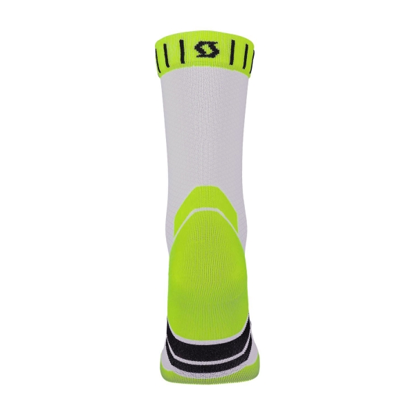Scott RC Run Calze - Safety Yellow/White
