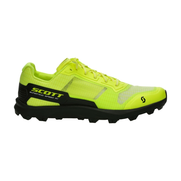 Zapatillas Trail Running Hombre Scott Supertrac Speed RC  Black/Safety Yellow 4177816802