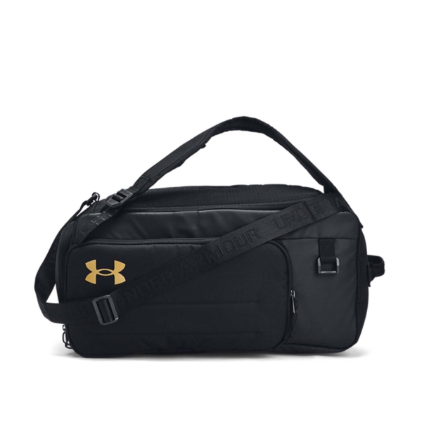 Borsa Under Armour Contain Duo Borsone Piccolo  Black/Metallic Gold 13819200001