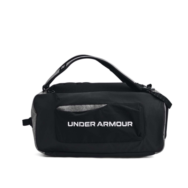 Under Armour Contain Duo Borsone Piccolo - Castlerock Medium Heather/Black/White