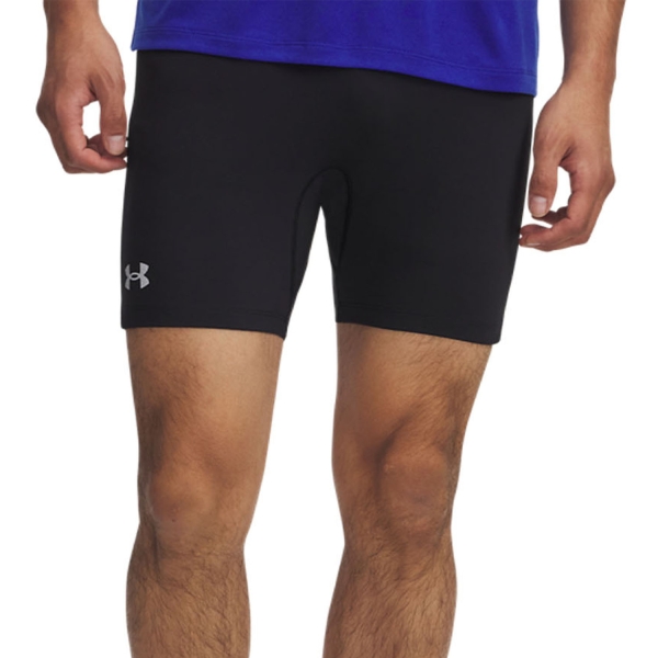 Men's Trail Running Shorts Under Armour Launch Elite Pro 7in Shorts  Black/Reflective 13898110001