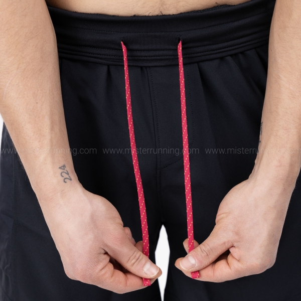 Under Armour Launch Logo 5in Shorts - Black/Reflective