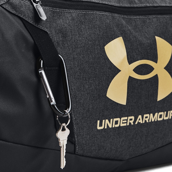 Under Armour Undeniable 5.0 Borsone Medio - Black Medium Heather/Black/Metallic Gold