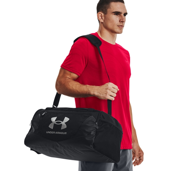 Under Armour Undeniable 5.0 Borsone Piccolo - Black/Metallic Silver