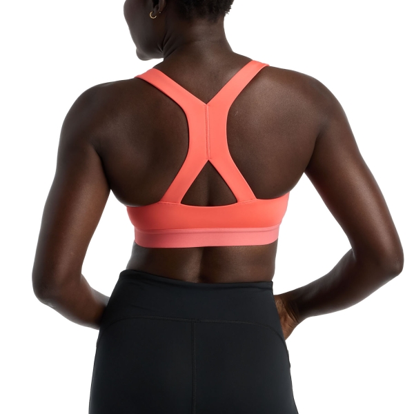 New Balance Essential DRY Sports Bra - Drift Red