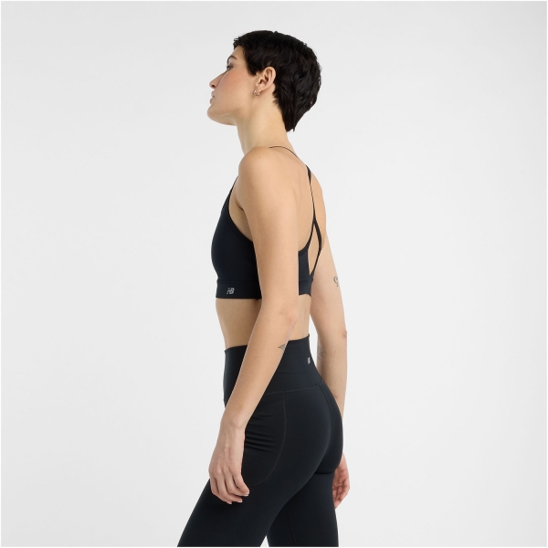 New Balance Essential Yoga Sujetador Deportivo - Black