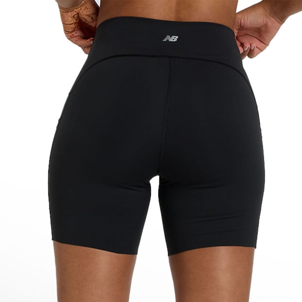 New Balance Sleek Pocket 6in Shorts - Black