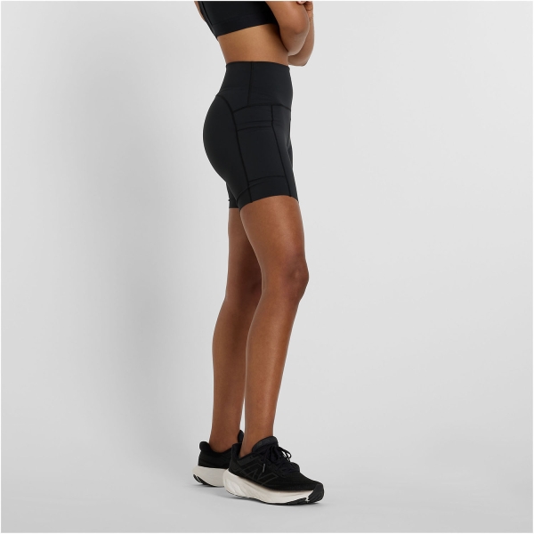 New Balance Sleek Pocket 6in Shorts - Black