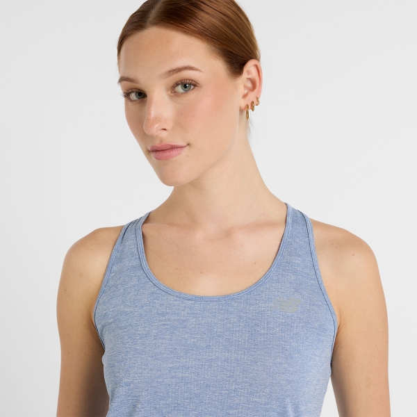 New Balance Athletics Ice Tank - Dusk Shower Heather