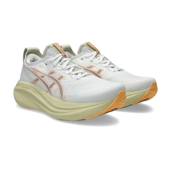 Asics Gel Nimbus 27 - White/Fawn