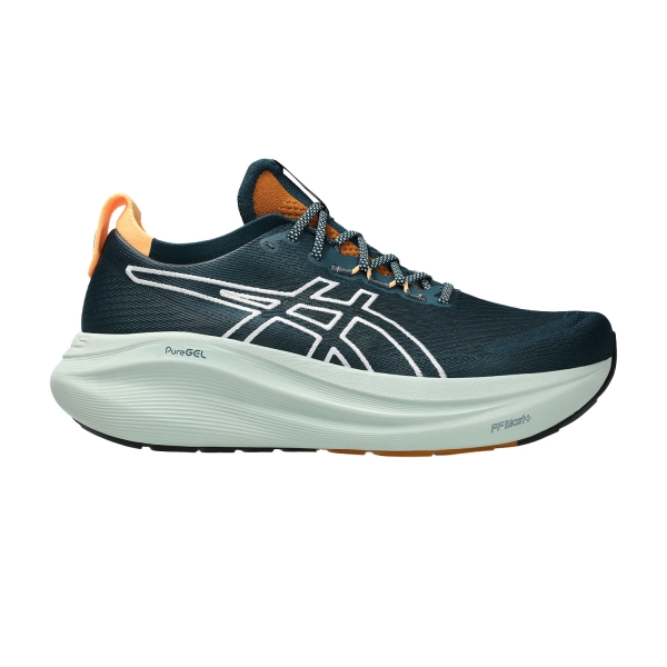 Scarpe Running Neutre Uomo Asics Gel Nimbus 27 TR  Nature Bathing/Tranquil Teal 1011C136300