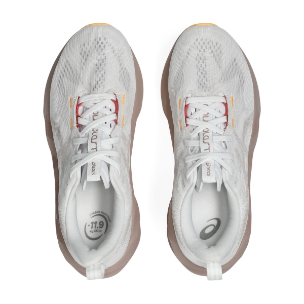 Asics Novablast 5 - White/Fawn