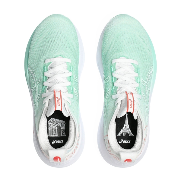 Asics Gel Nimbus 27 - Illuminate Mint/White