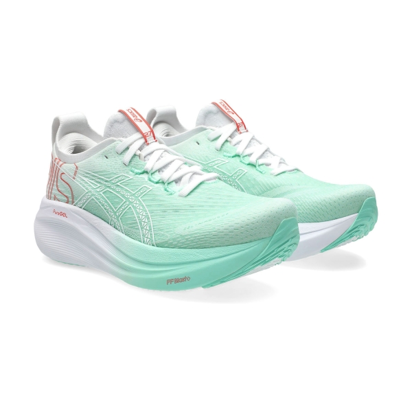 Asics Gel Nimbus 27 - Illuminate Mint/White