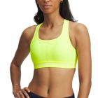 Under Armour Crossback Mid Sujetador Deportivo - High Vis Yellow/White
