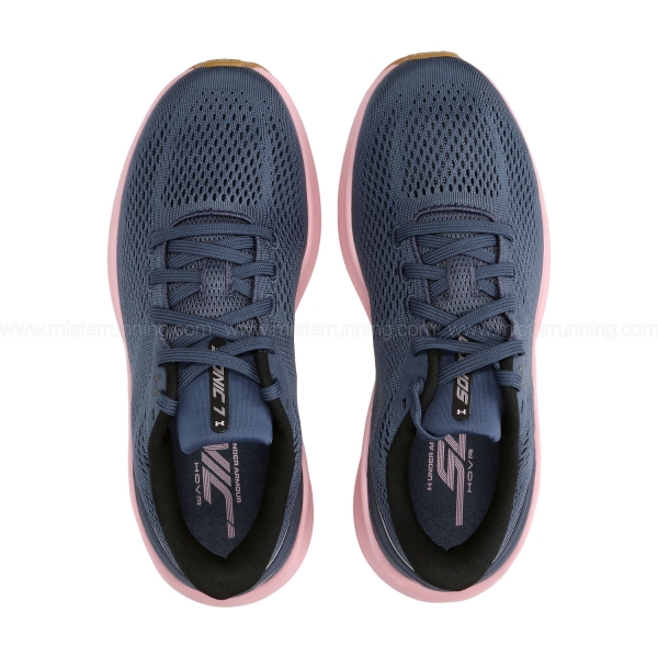 Under Armour Sonic 7 - Downpour Gray/Prime Pink/Black