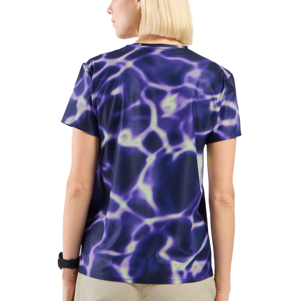 Odlo Zeroweight Chill-Tec Print Maglietta - Afterparty