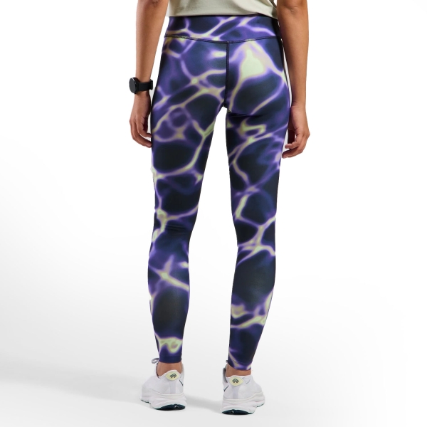 Odlo Zeroweight Print Tights - Afterparty