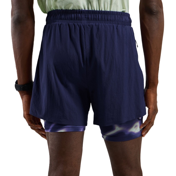 Odlo Zeroweight  2 in 1 4in Shorts - Eclipse