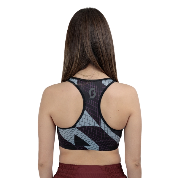 Scott Endurance Pro Reggiseno Sportivo - Black/Morning Blue