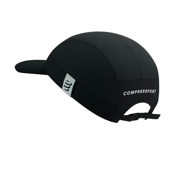 Compressport 5 Panel Light Logo Gorra - Black