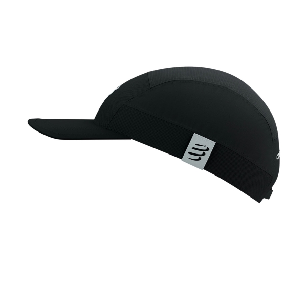 Compressport 5 Panel Light Logo Gorra - Black