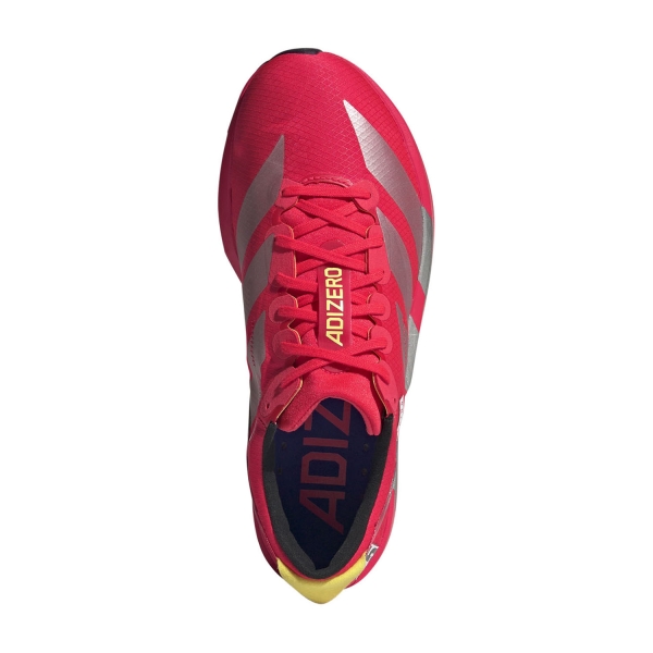 adidas adizero Adios 9 - Lucid Red/Silver Metallic/Pure Sulfur