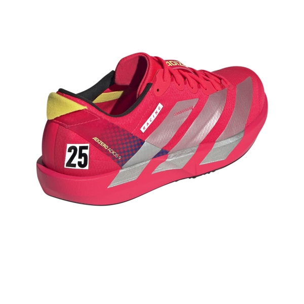 adidas adizero Adios 9 - Lucid Red/Silver Metallic/Pure Sulfur