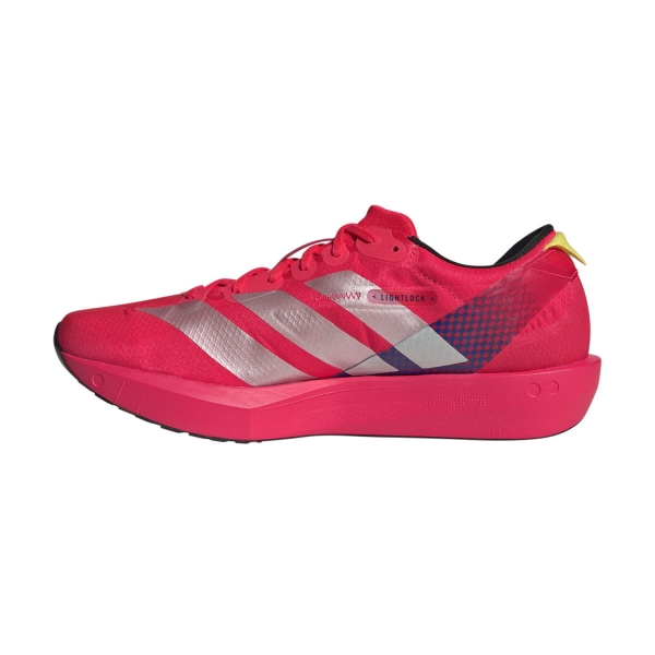 adidas adizero Adios 9 - Lucid Red/Silver Metallic/Pure Sulfur