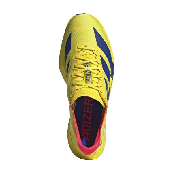 adidas adizero adios Pro 4 - Pure Sulfur/Lucid Blue/Lucid Red