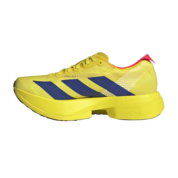 adidas adizero adios Pro 4 - Pure Sulfur/Lucid Blue/Lucid Red