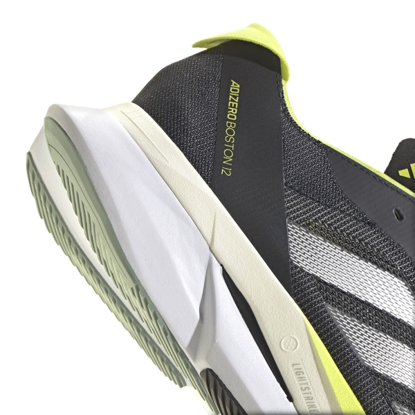 adidas adizero Boston 12 - Aurora Ink/Silver Metal/Pulse Lime
