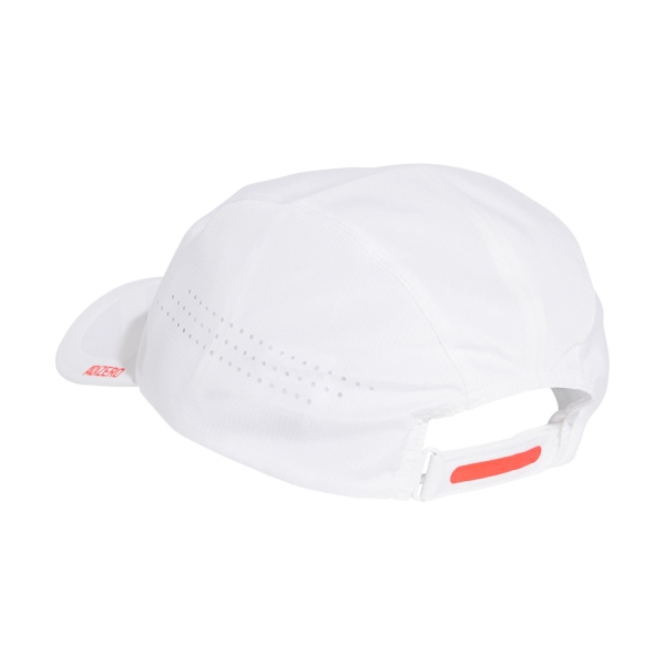 adidas adizero CLIMACOOL Cap - White/Lucid Red