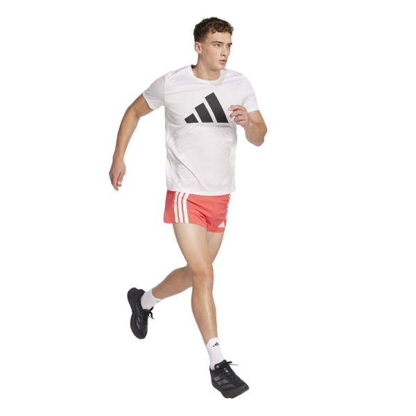 adidas Adizero Gel Pocket 3in Pantaloncini - Semi Lucid Red
