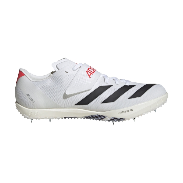 Scarpe Racing Uomo adidas adizero High Jump  FTW White/Core Black/Lucid Red IG2019