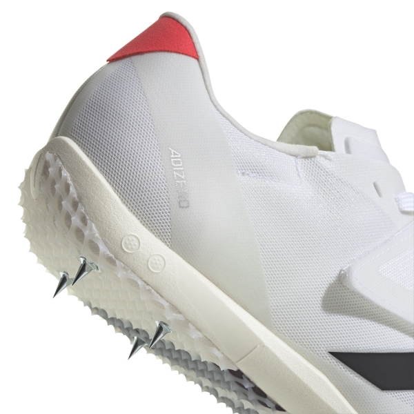 adidas adizero High Jump - FTW White/Core Black/Lucid Red