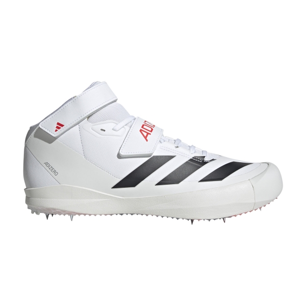 Men's Racing Shoes adidas adizero Javelin Mid  FTWR White/Core Black/Lucid Red IG2024
