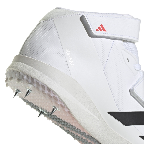 adidas adizero Javelin Mid - FTWR White/Core Black/Lucid Red