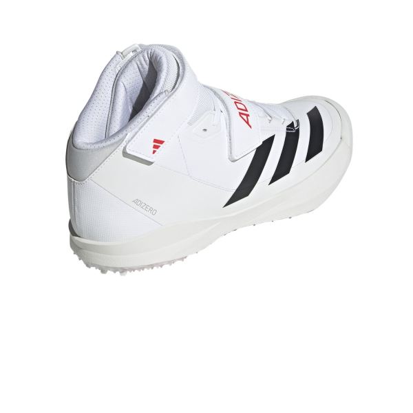adidas adizero Javelin Mid - FTWR White/Core Black/Lucid Red